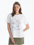 LC Waikiki Crew Neck Printed Short Sleeve Women's T-shirt